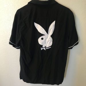 Men’s Playboy club button down. Size Medium